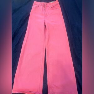 Pink wide-leg H&M Pants